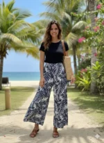 2 Pcs Womens Stitched Jersey Printed Night Suit